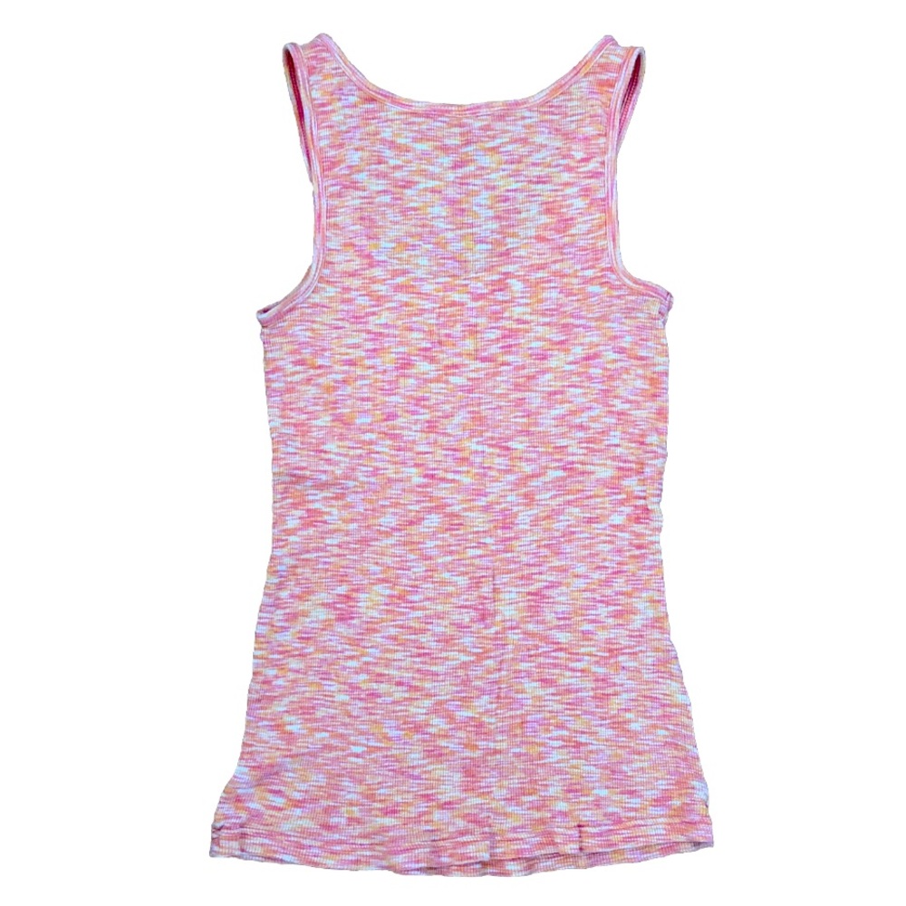 Old Navy Pink and orange Space-Dye Ribbed Tank size medium - Picture 2 of 5